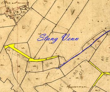 La source du ruisseau de Stang Venn en 1834